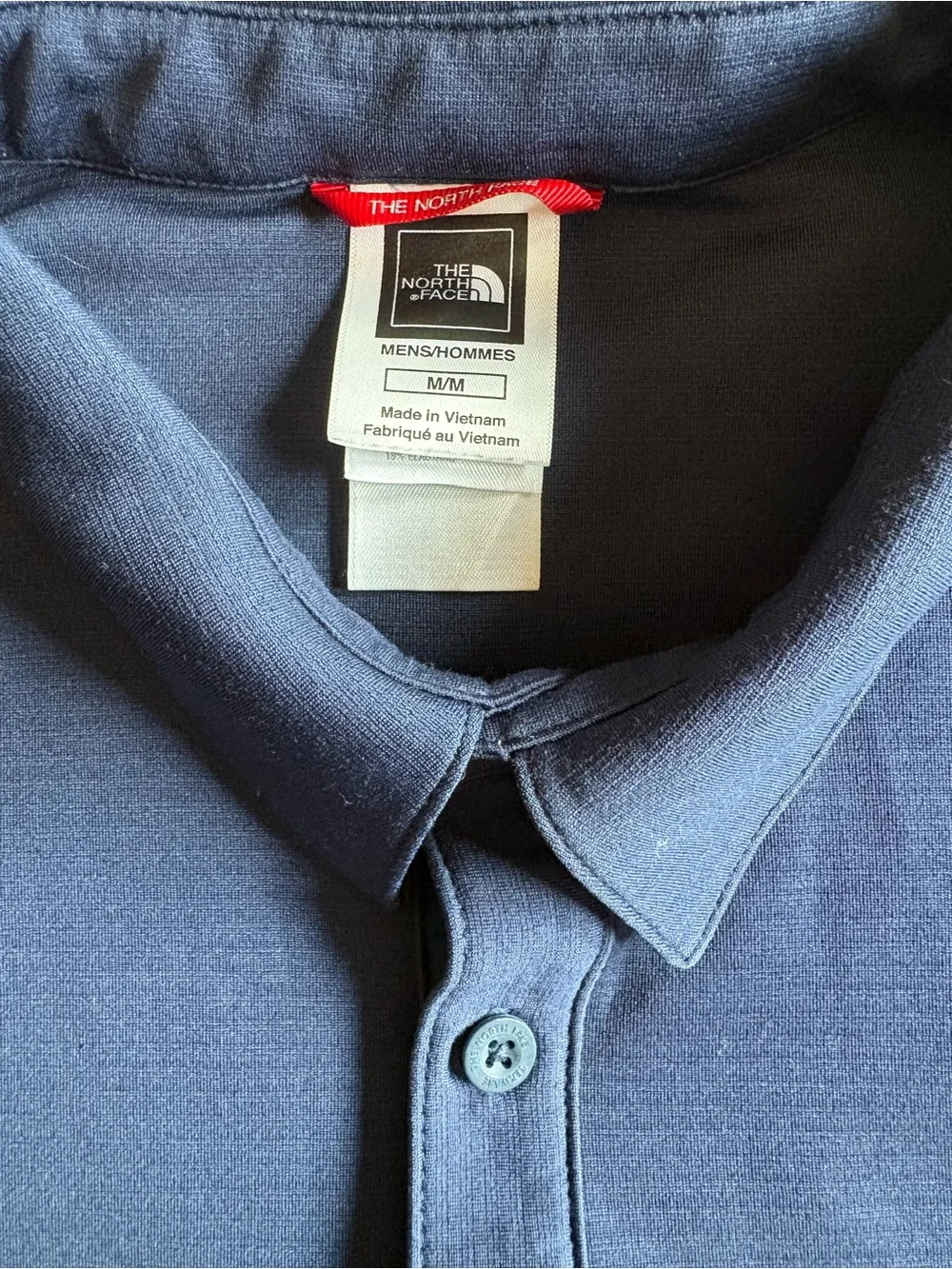 The North Face Men's Navy Blue Polo Shirt